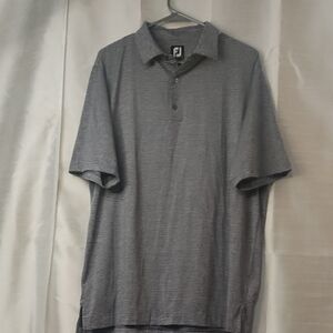 Footjoy Gray‎ Classic Polo Shirt Size L
